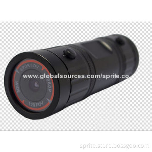 Full HD Action Camera with 120° Wide Lens, 800mAh Li-ion BatteryNew
